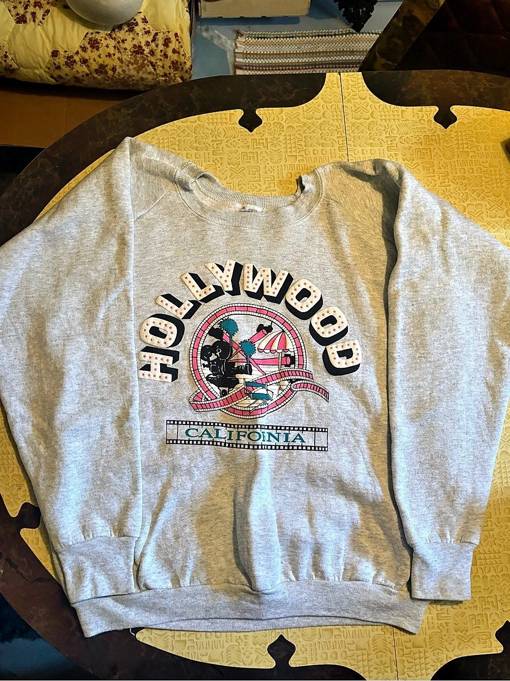 California Graphic Sweatshirt XL Gray